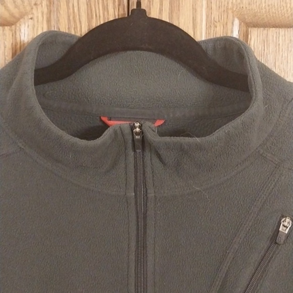 The North Face Men's XL Flight Series 1/4 Zip Fleece Pullover Sweatshirt Dk Gray - Picture 5 of 9